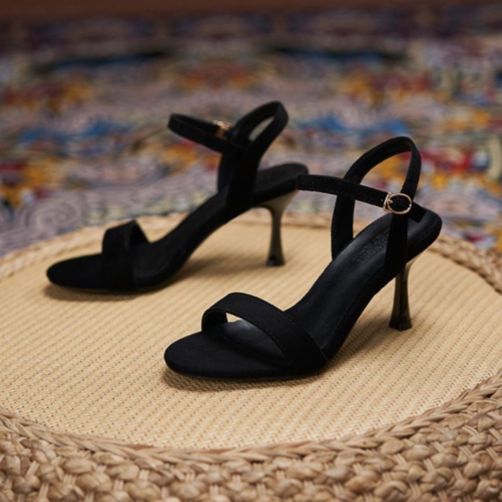 Women'S Shoes Quality - Sandały damskie na wysokim obcasie, proste