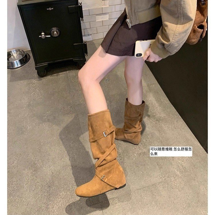 Sock Boot Women - Damskie kozaki rycerskie 2026 nowy brytyjski