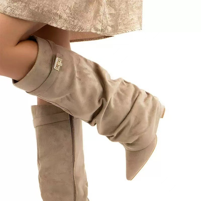 Knee High Boots Women - Damskie kozaki za kolano 2026 z