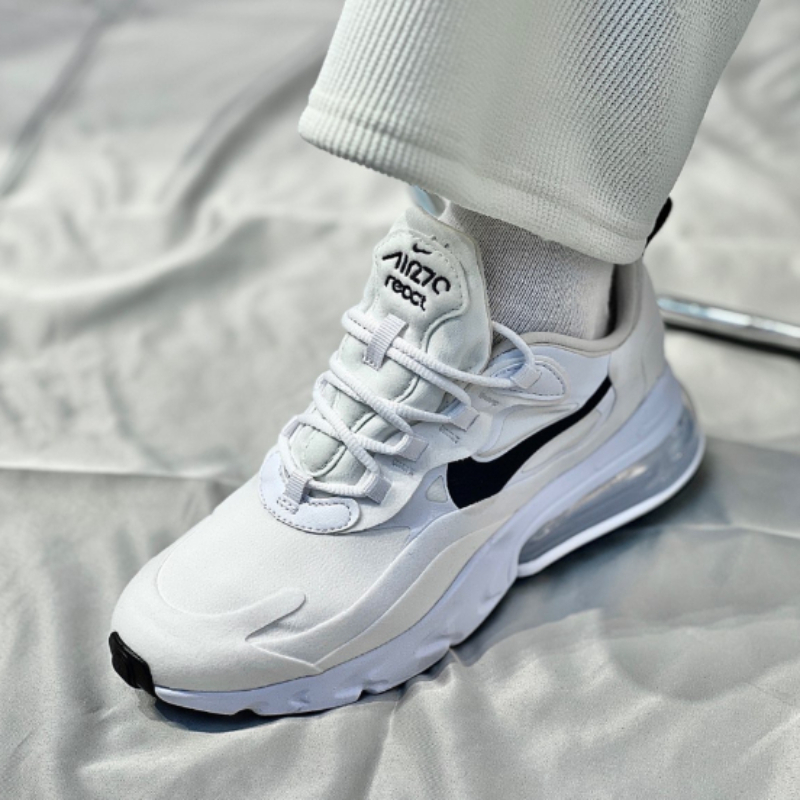 Nike Air Max 270 React, biało- – Women Shoes Running Nike recenzja i cena