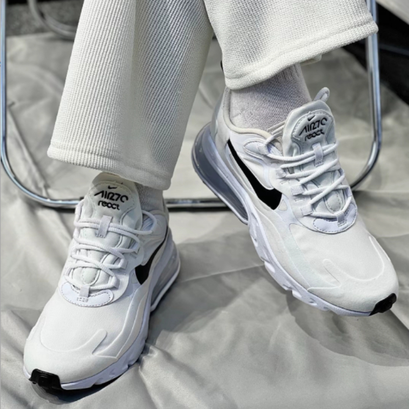 Nike Air Max 270 React, biało- – Women Shoes Running Nike recenzja i cena