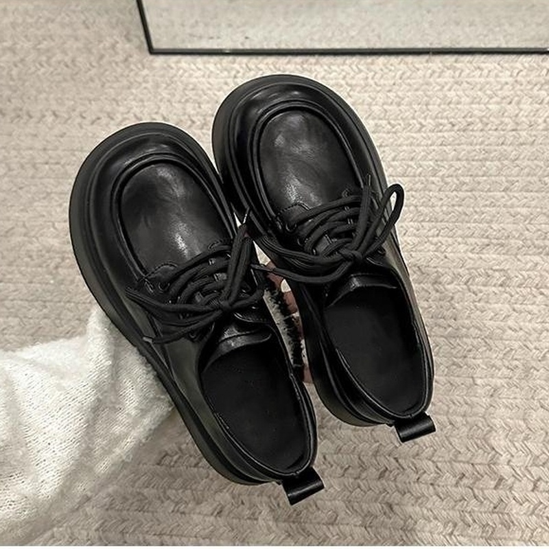 Damskie mokasyny na platformie – Oxford Lace Up Women recenzja i cena