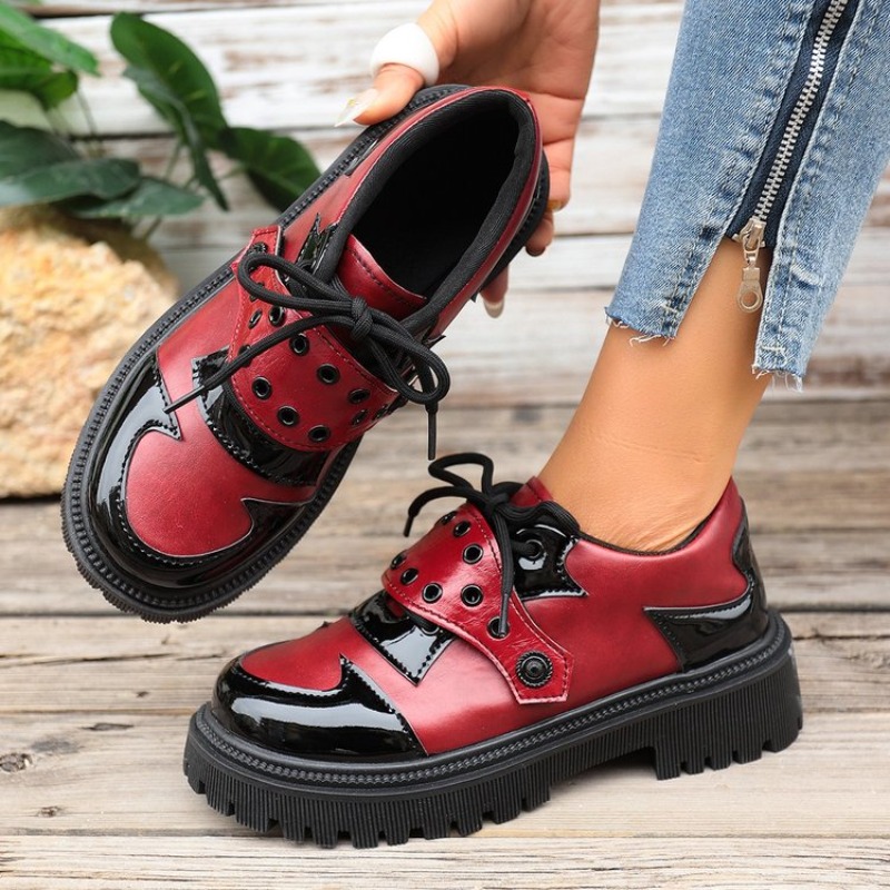 Platformy Oxford Damskie Wygod – Oxford Lace Up Women recenzja i cena