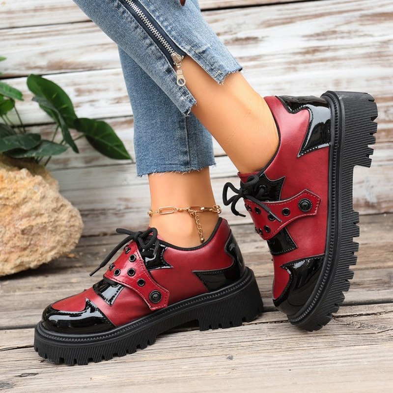 Platformy Oxford Damskie Wygod – Oxford Lace Up Women recenzja i cena