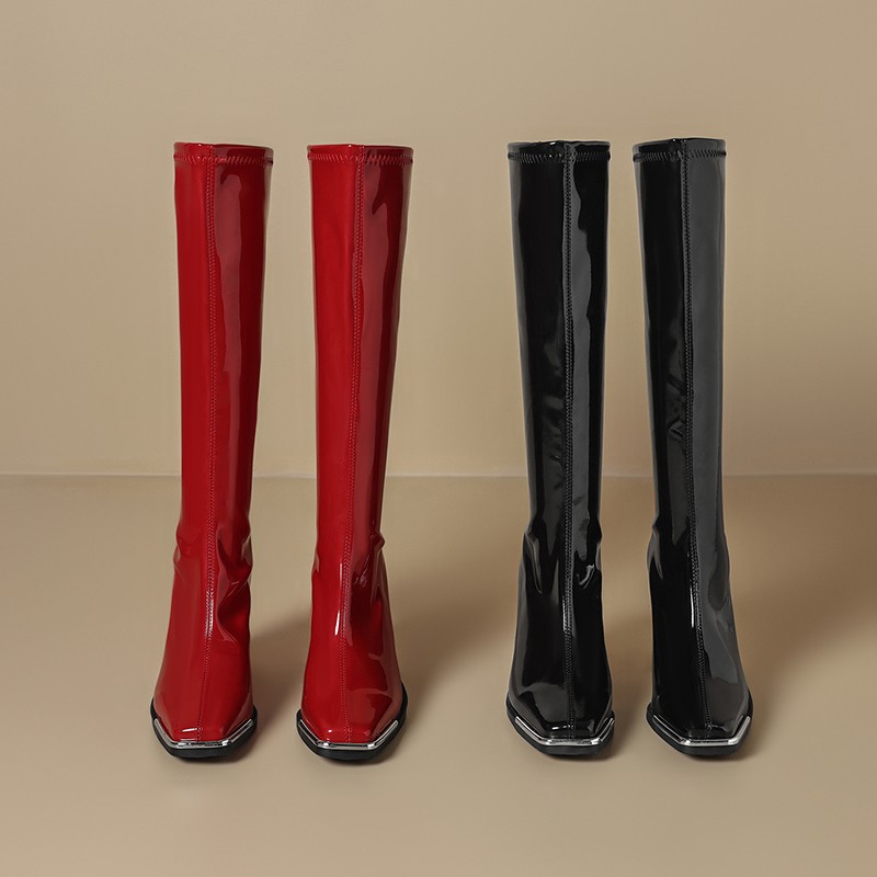 Kozaki za kolano Jesień Nowe K – Knee High Boots Women recenzja i cena
