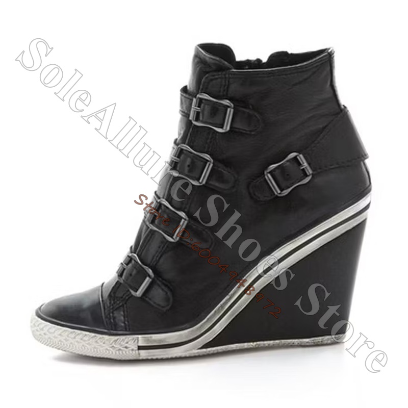 Szare, wielokolorowe sneakersy – Knee High Boots Women recenzja i cena